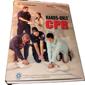 American Heart Association Hands Only CPR Kit Mini Anne Manikin, DVD Lung ENG SP